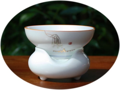 ceramic tea strainer serenity